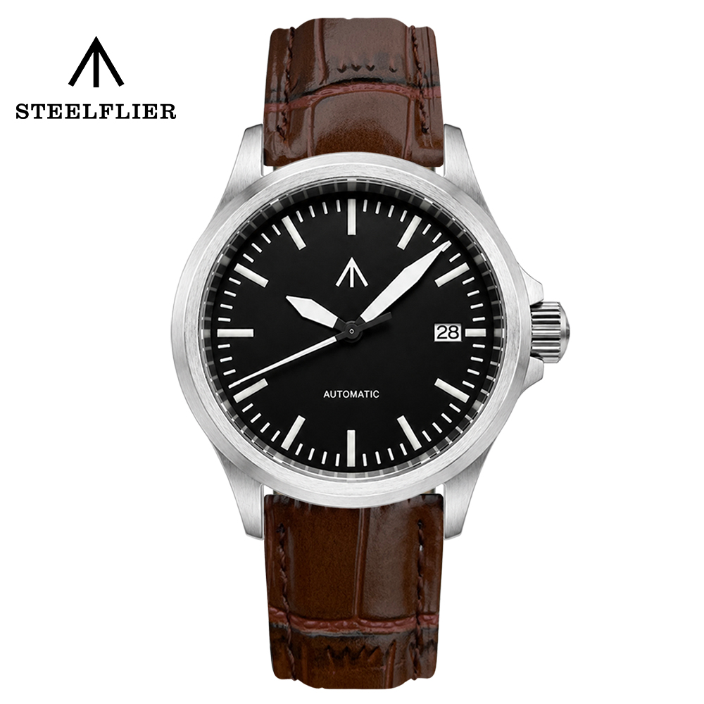 Luxury Watch Second Hand - SF773 STEELFLIER NH35 Mechanisch Duikhorloge 316L