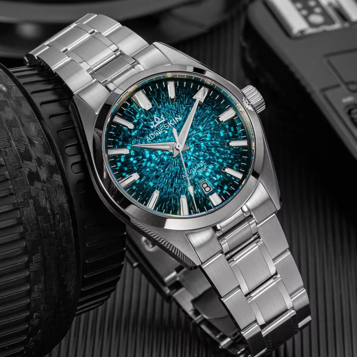 Luxury Watch Second Hand - AddiesKin Gradient Diver Watch Miyota9015 Saffier
