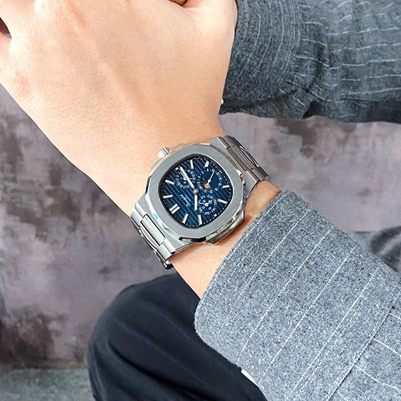 Moonphase Complication Watch - Zwitserland Rinifa multifunctioneel automatisch horloge voor