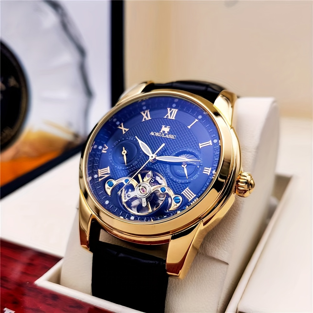 Tourbillon Movement Watch - Authentieke high-end horloges voor heren, volautomatische