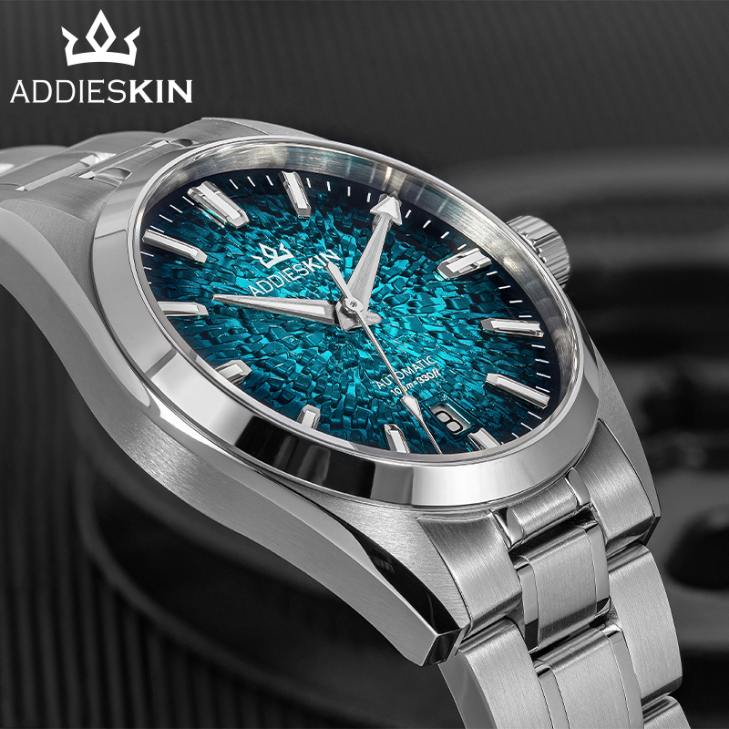 Luxury Watch Second Hand - AddiesKin K003 Heren mechanisch horloge, wijzerplaat