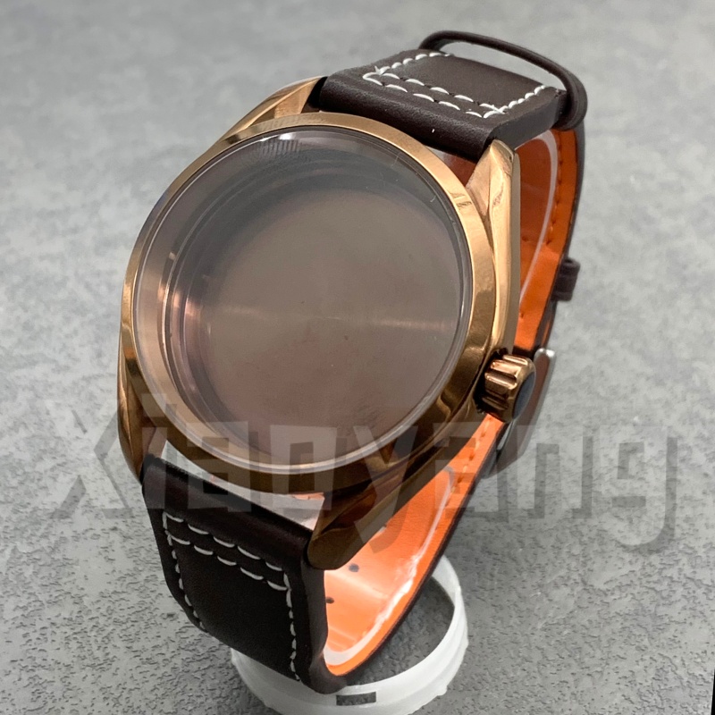 40MM NH35 Polijstbezet Rosegou - Bronze Case Watch recensie en prijs
