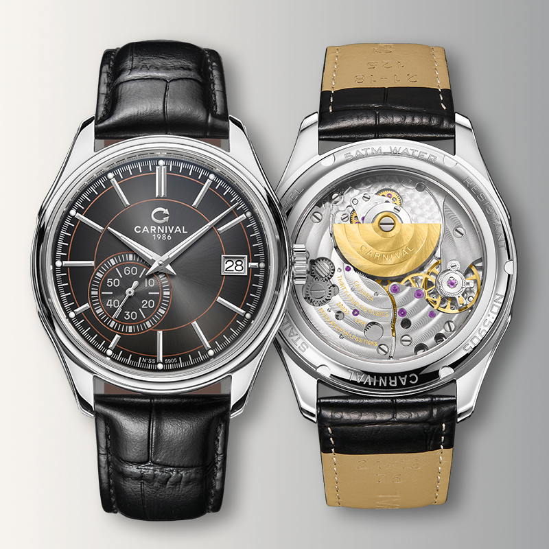 CARNAVAL Grijze Wijzerplaat Au - Luxury Watch Second Hand recensie en prijs