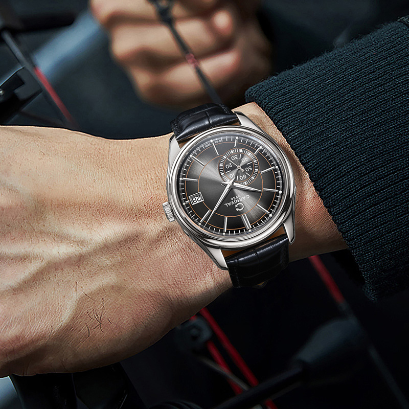 CARNAVAL Grijze Wijzerplaat Au - Luxury Watch Second Hand recensie en prijs
