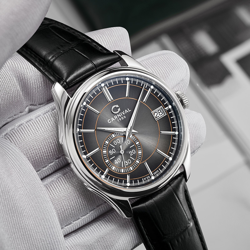 CARNAVAL Grijze Wijzerplaat Au - Luxury Watch Second Hand recensie en prijs