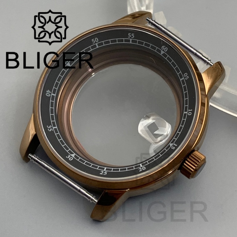 BLIGER 38mm Brons Messing Duik - Bronze Case Watch recensie en prijs