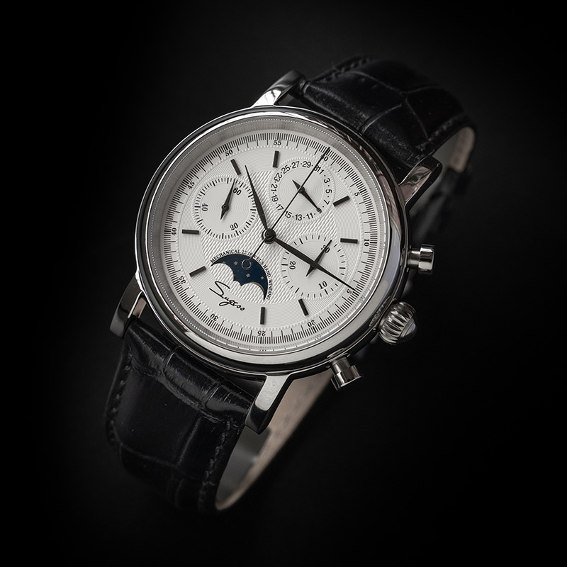 Sugess Mechanische Mannen Horl - Moonphase Complication Watch recensie en prijs
