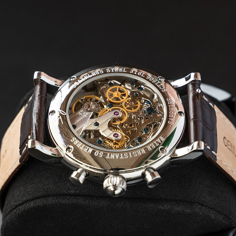 Sugess Mechanische Mannen Horl - Moonphase Complication Watch recensie en prijs