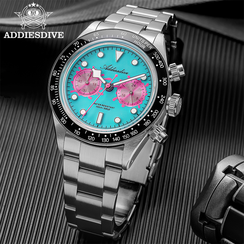 ADDIESDIVE 40mm Heren Quartz H - Zero Luxury Watch recensie en prijs