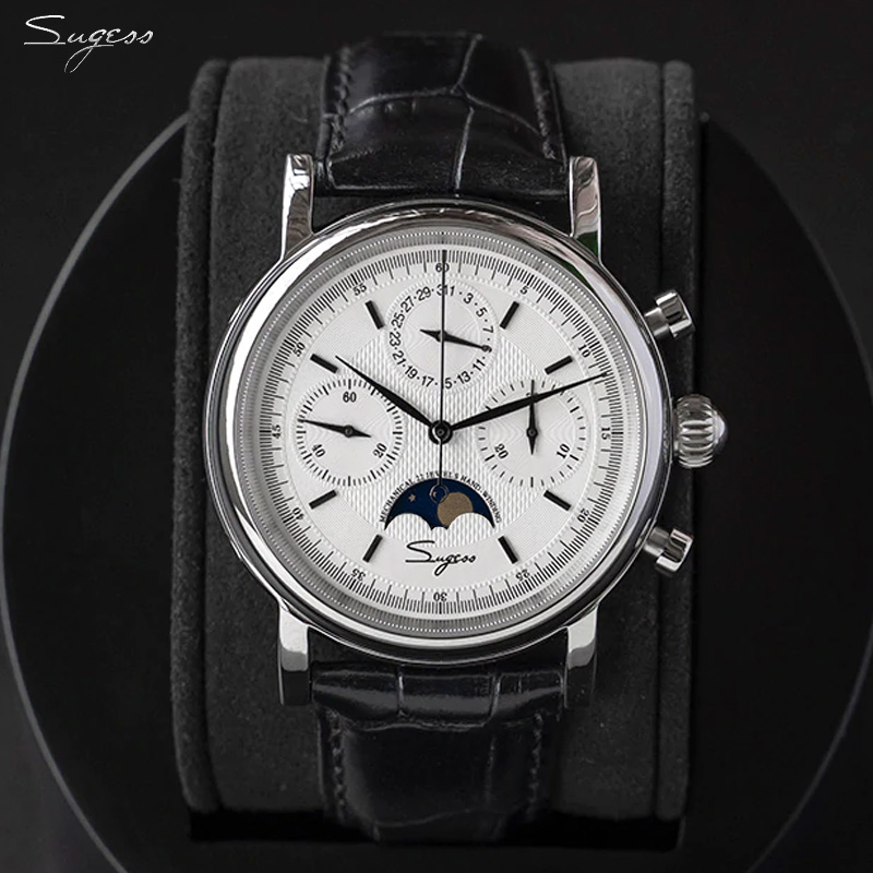 Sugess Herenhorloge Origineel  - Moonphase Complication Watch recensie en prijs