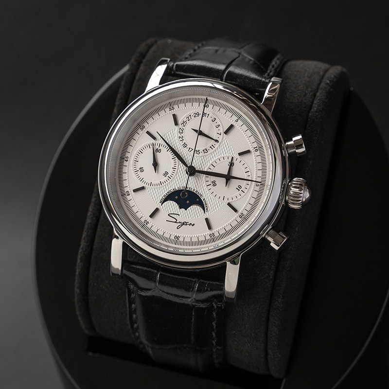 Sugess Herenhorloge Origineel  - Moonphase Complication Watch recensie en prijs