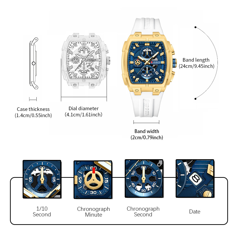 CURREN Luxe vintage horloge vo - Luxury Watch Business recensie en prijs