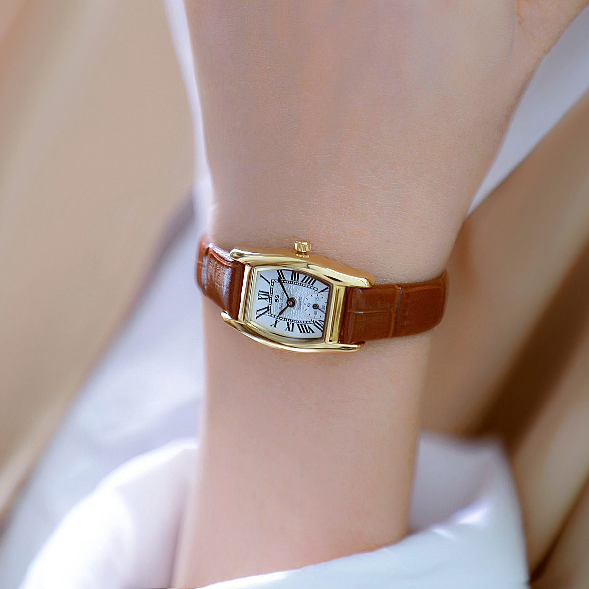 BS Dameshorloge Veelzijdige re - Luxury Watch Leather Strap recensie en prijs