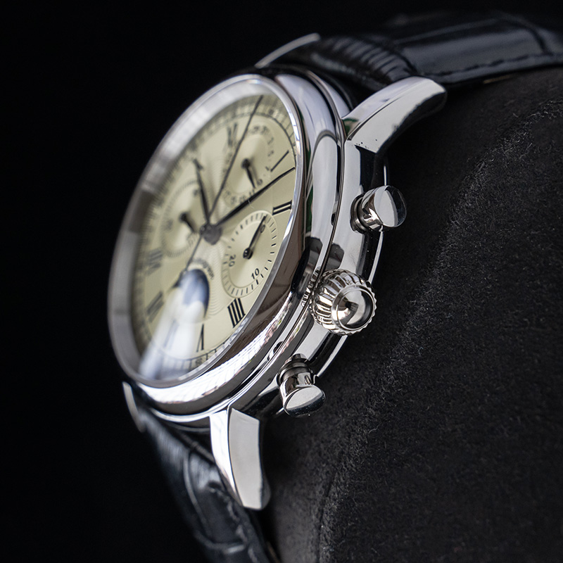 Sugess Mannen Horloge ST1908 S - Moonphase Complication Watch recensie en prijs