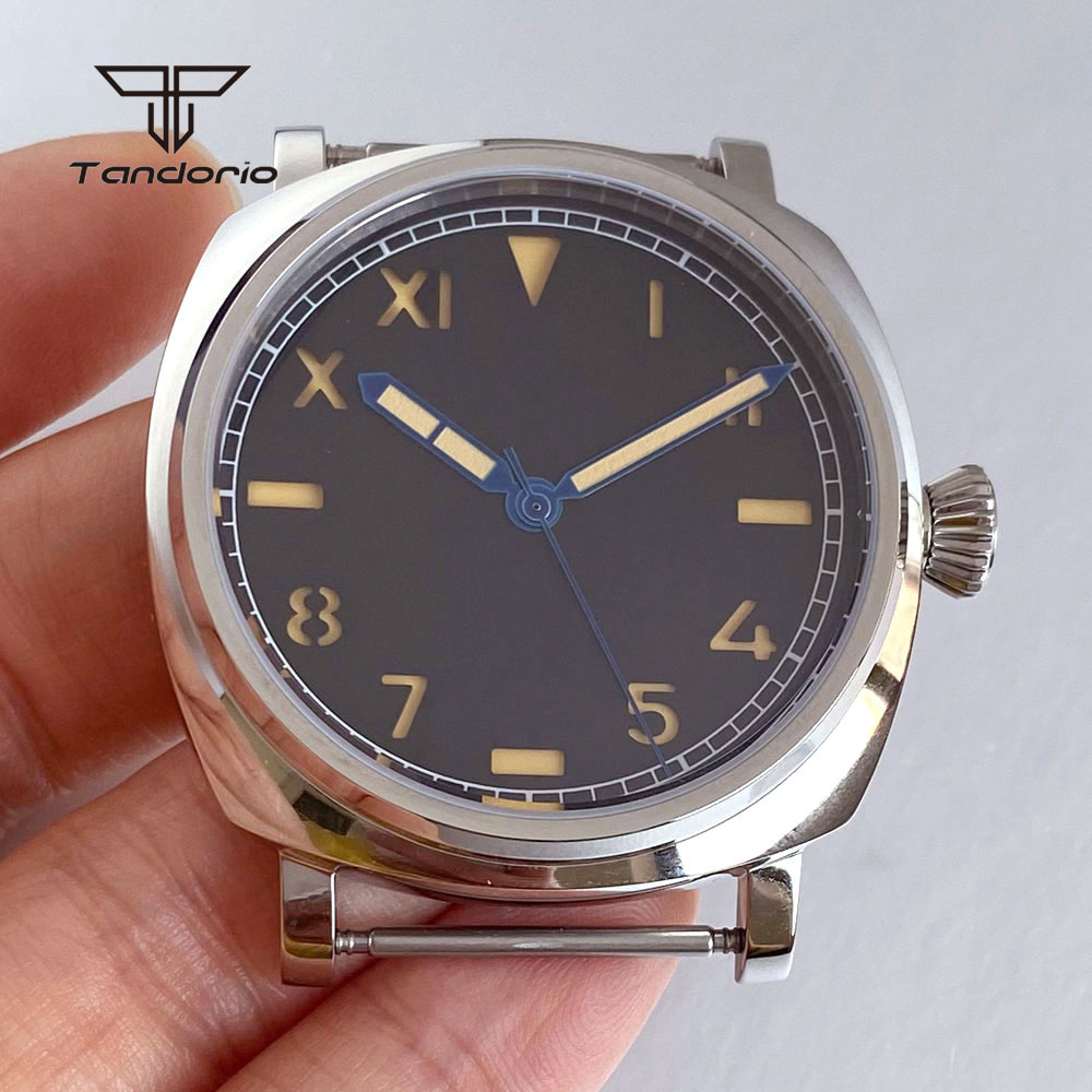 Gepolijste vierkante 42 mm hor - Bronze Case Watch recensie en prijs