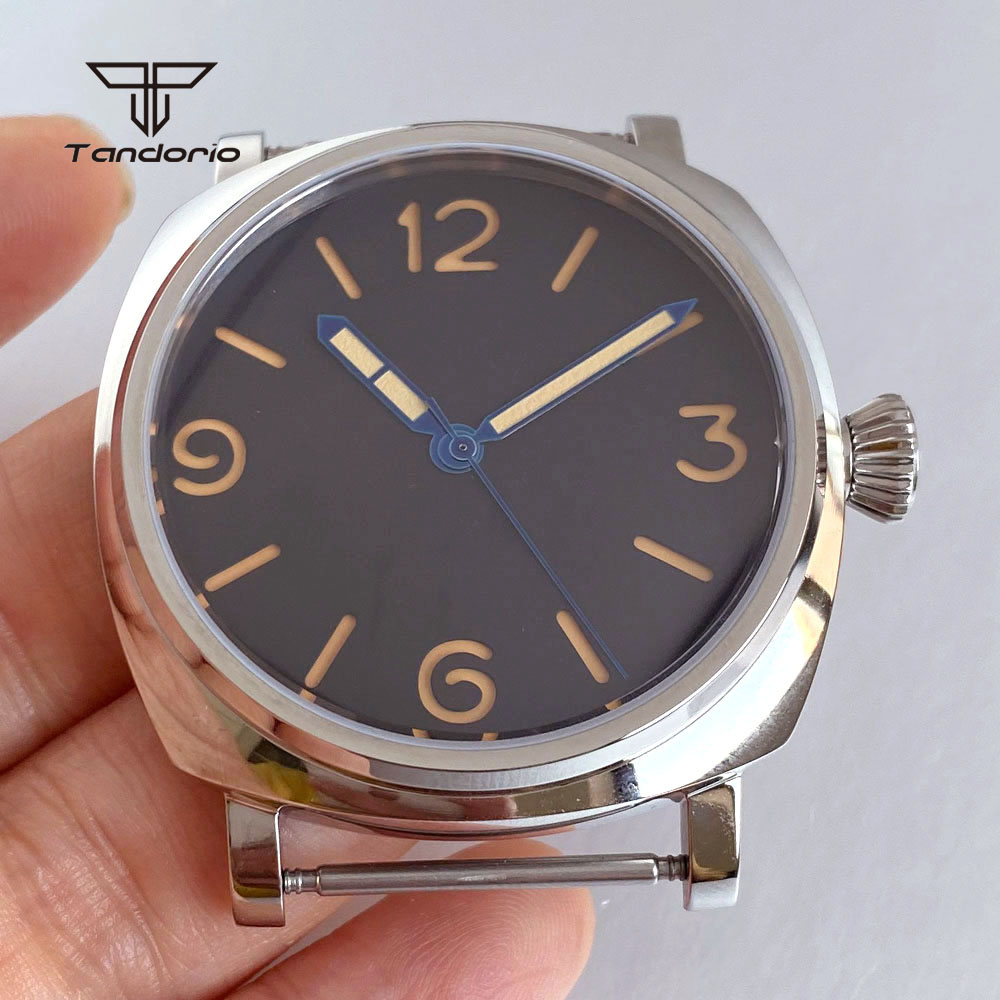 Gepolijste vierkante 42 mm hor - Bronze Case Watch recensie en prijs