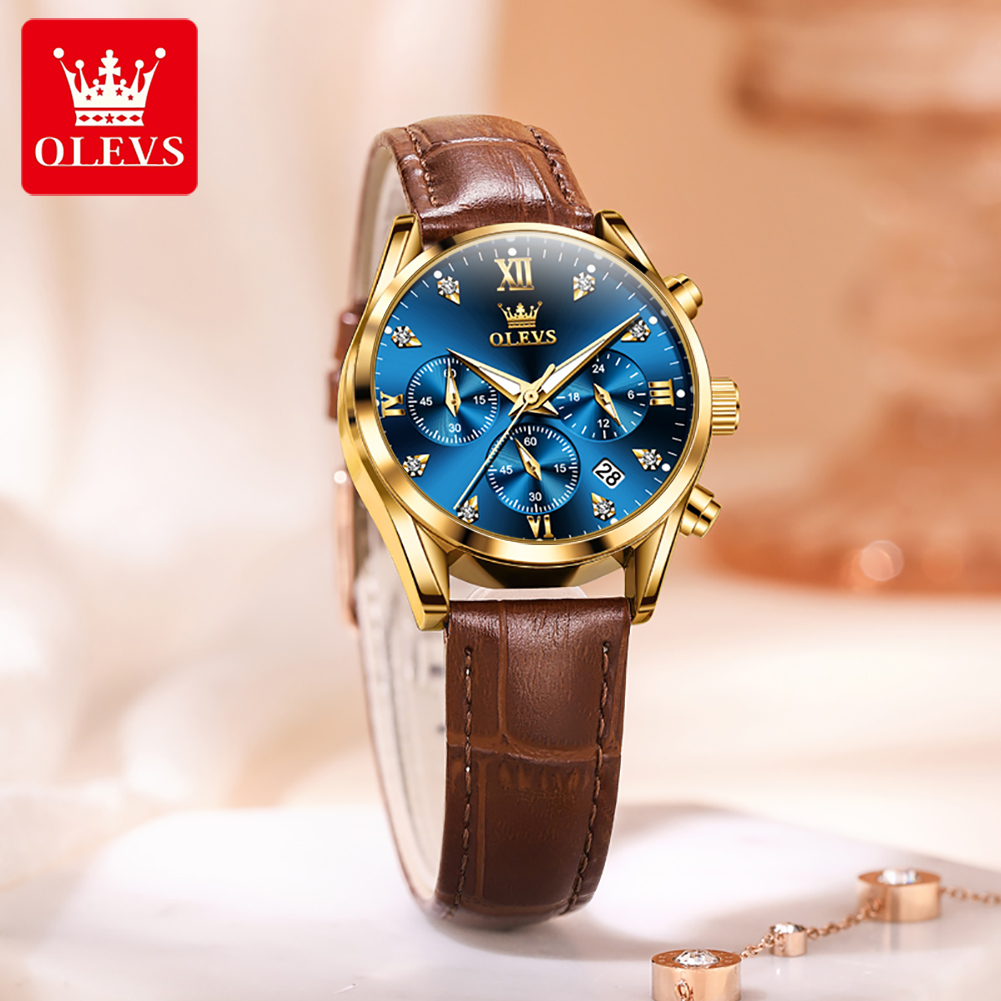 OLEVS 5523 Originele Merk dame - Luxury Watch Leather Strap recensie en prijs