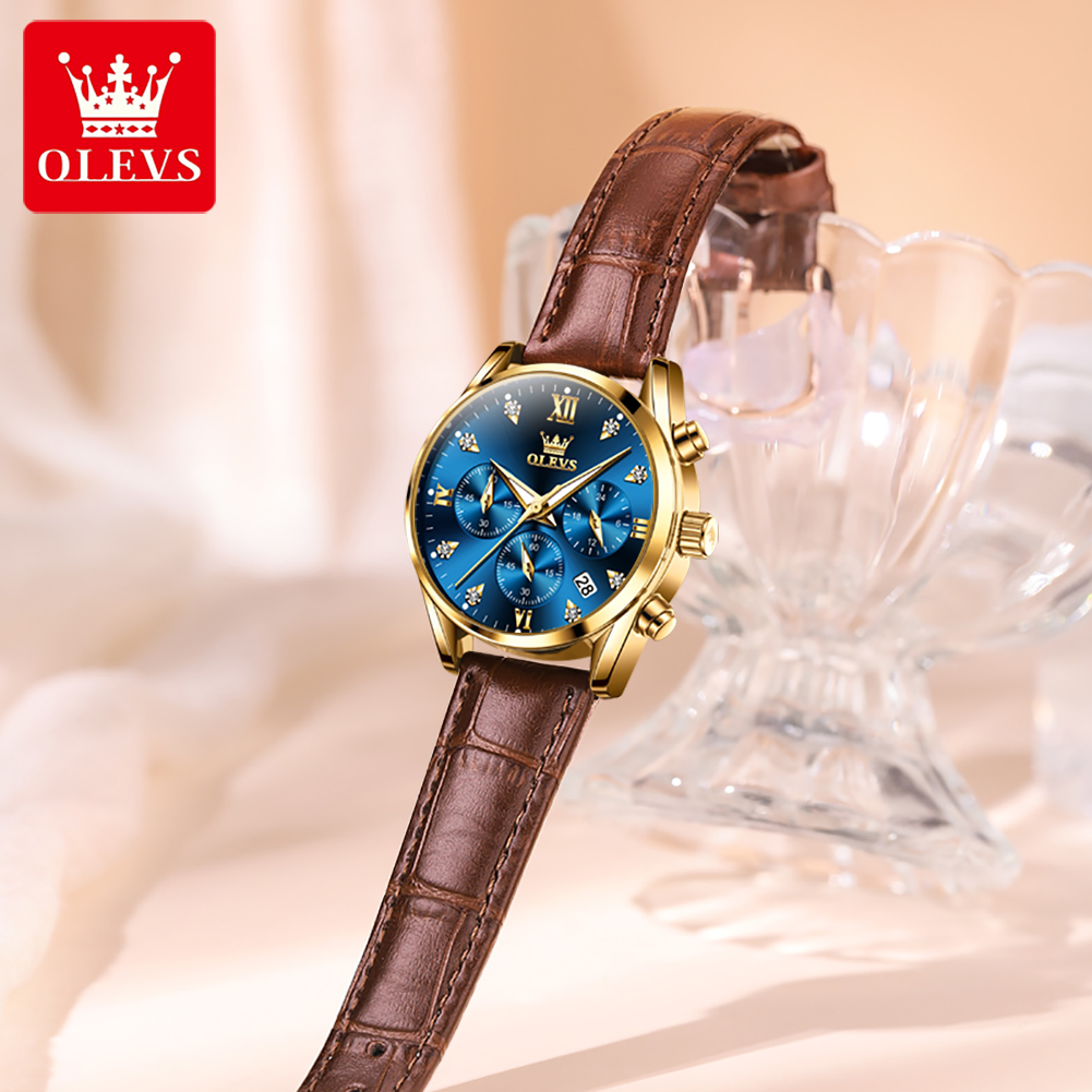 OLEVS 5523 Originele Merk dame - Luxury Watch Leather Strap recensie en prijs