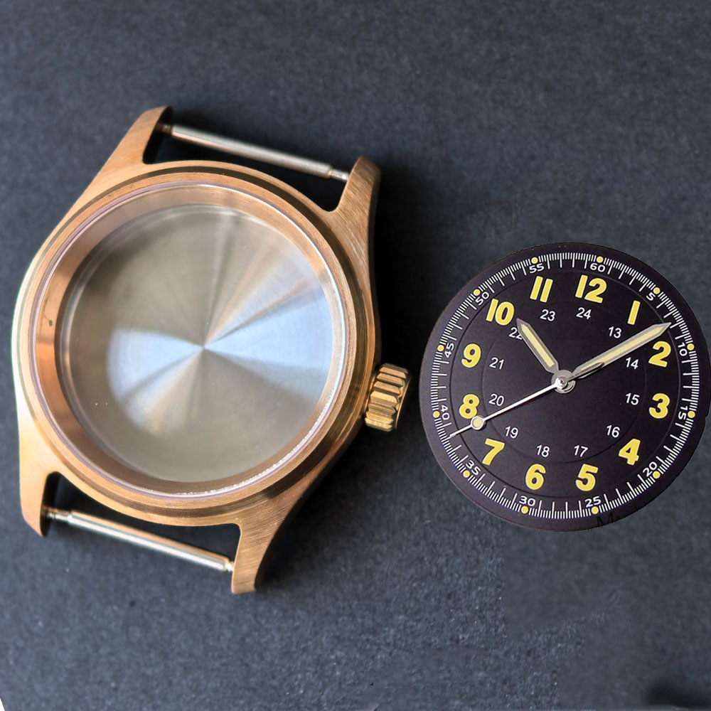 Vintage 36mm Echt Cusn8 Bronze - Bronze Case Watch recensie en prijs