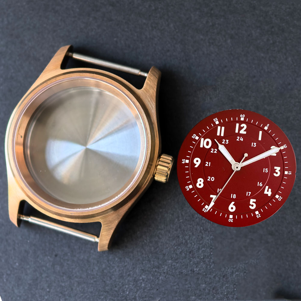 Vintage 36mm Echt Cusn8 Bronze - Bronze Case Watch recensie en prijs