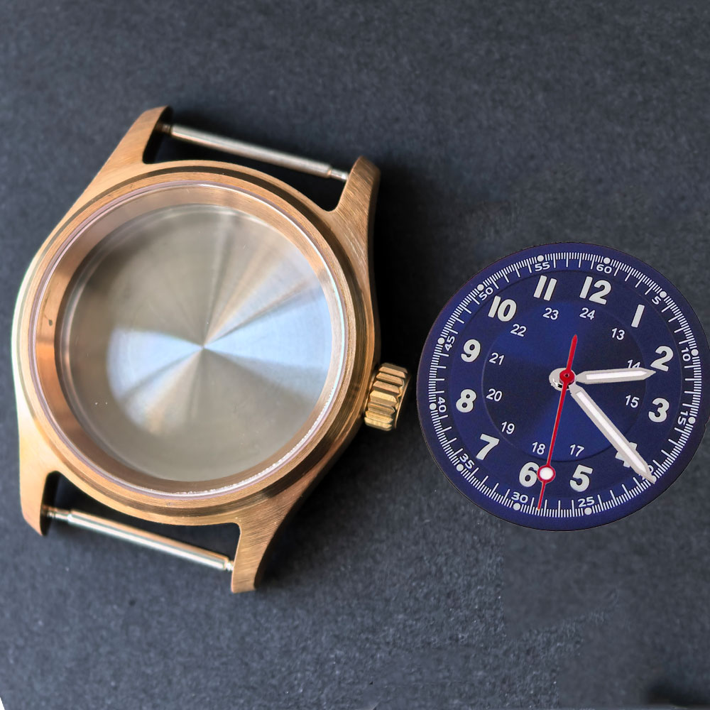 Vintage 36mm Echt Cusn8 Bronze - Bronze Case Watch recensie en prijs