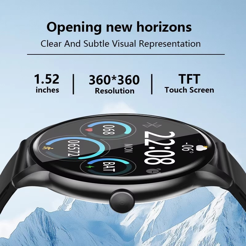 2025 Nieuwe Smartwatch Hartsla - Gmt Dual Timezone Watch recensie en prijs