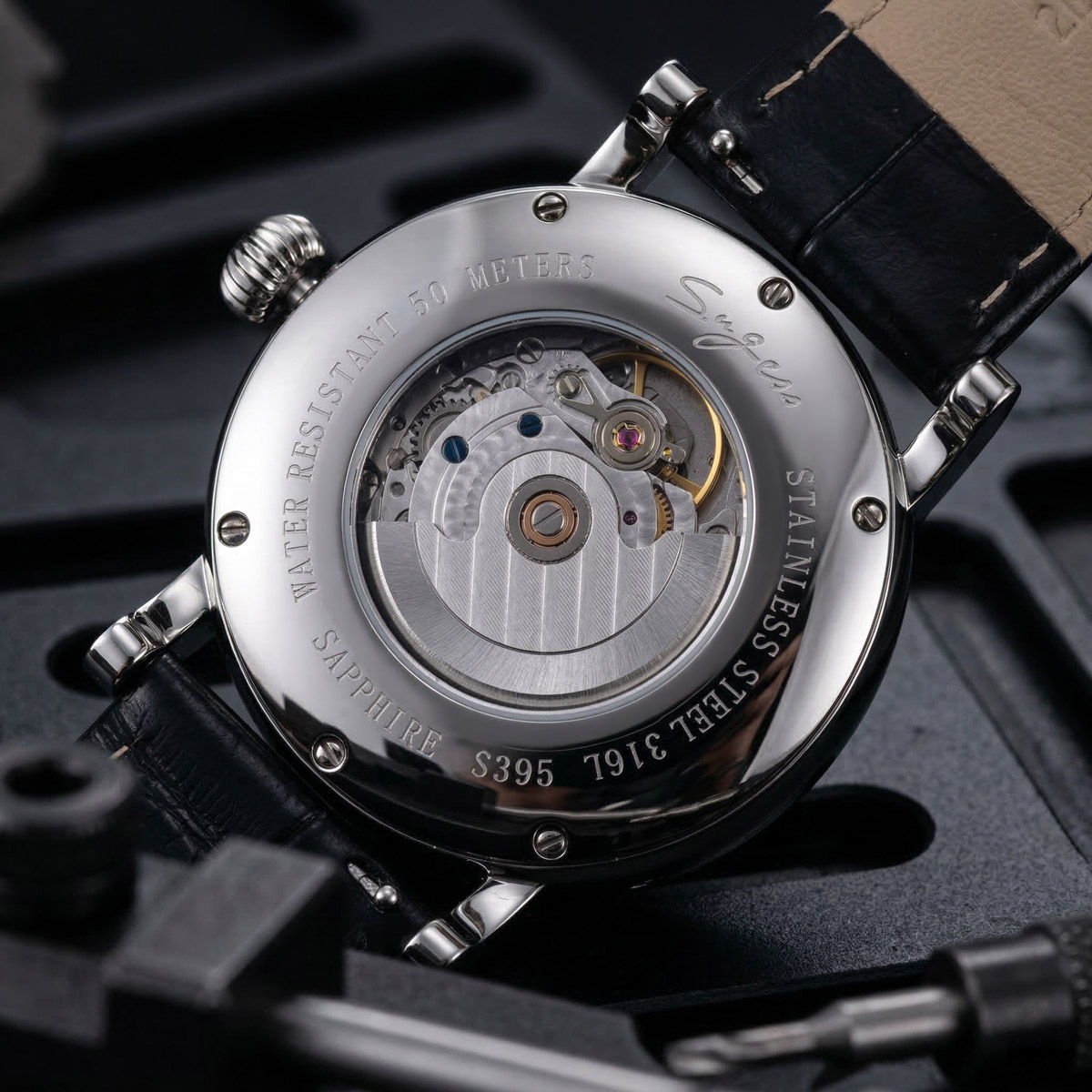Sugess Horloges Voor Mannen Au - Moonphase Complication Watch recensie en prijs