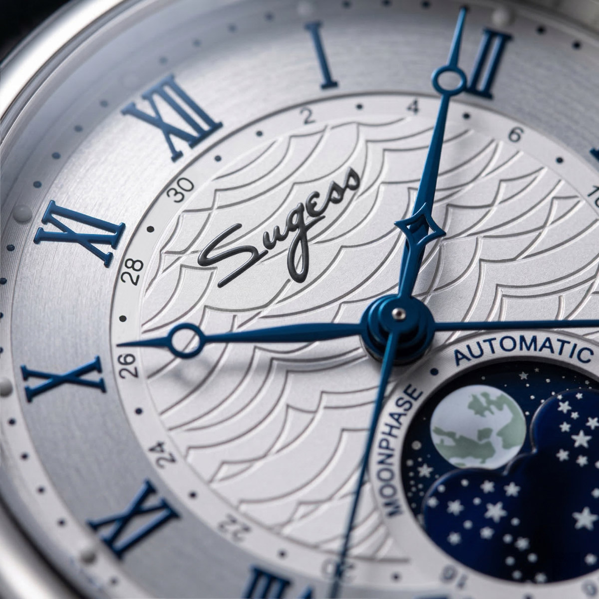 Sugess Horloges Voor Mannen Au - Moonphase Complication Watch recensie en prijs