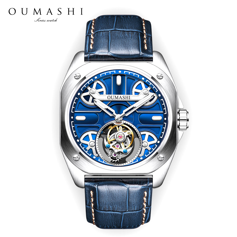 41 mm luxe herenhorloge Tourbi - Tourbillon Movement Watch recensie en prijs