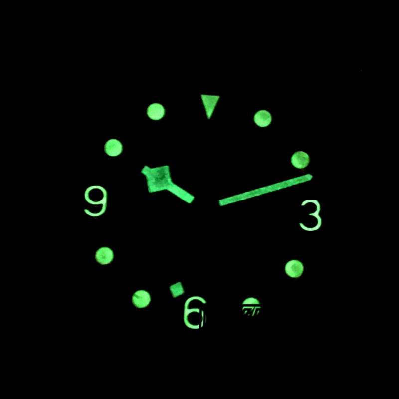 29mm gradiënt wijzerplaat vint - Bronze Case Watch recensie en prijs
