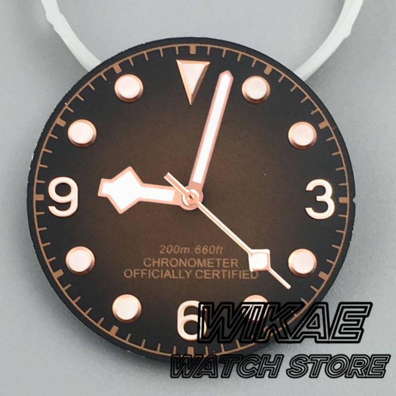 29mm gradiënt wijzerplaat vint - Bronze Case Watch recensie en prijs