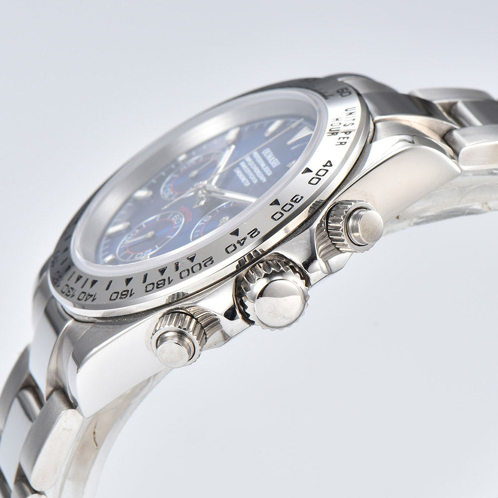 Luxe VK63 horloges met saffier - Luxury Watch Leather Strap recensie en prijs