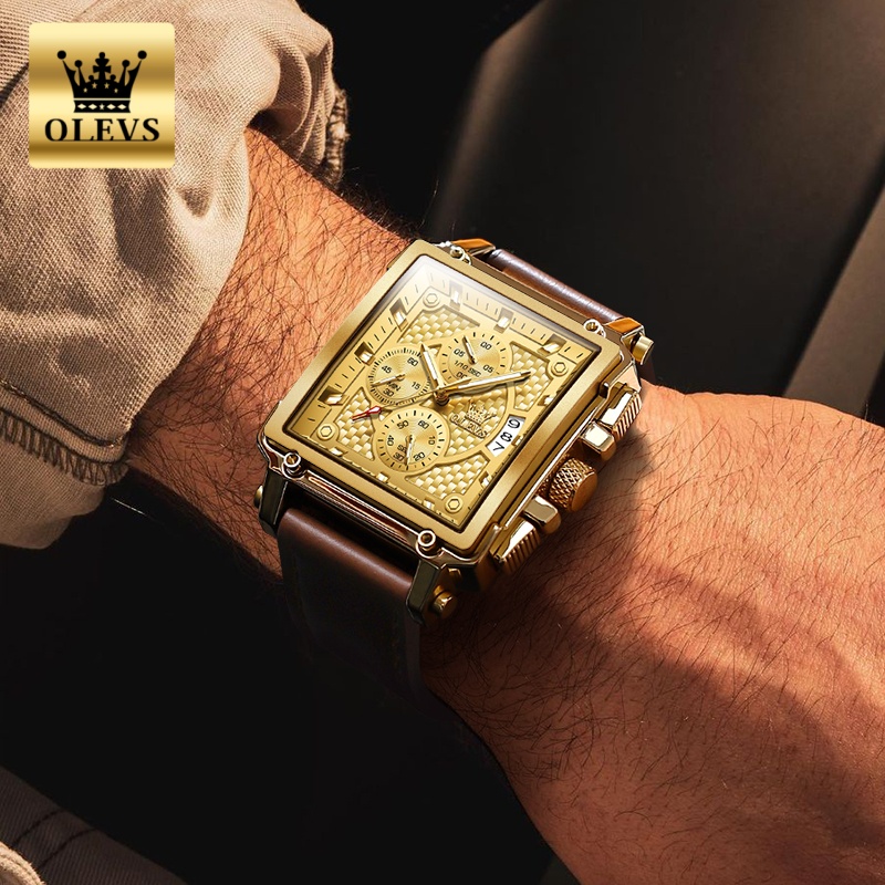 OLEVS merk herenhorloges water - Luxury Watch Business recensie en prijs